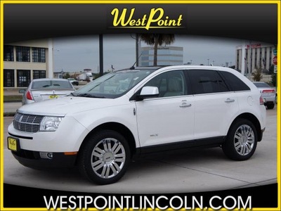 lincoln mkx 2010 white suv gasoline 6 cylinders front wheel drive automatic 77043