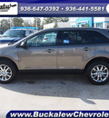 ford edge 2013 brown sel gasoline 6 cylinders front wheel drive automatic 77304