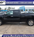 chevrolet silverado 1500 2011 black pickup truck texas edition flex fuel 8 cylinders 2 wheel drive automatic 77304