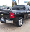 chevrolet silverado 1500 2011 black pickup truck texas edition flex fuel 8 cylinders 2 wheel drive automatic 77304