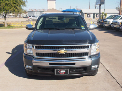 chevrolet silverado 1500 2009 blue lt flex fuel 8 cylinders 2 wheel drive automatic 76049