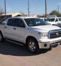 toyota tundra 2011 white grade gasoline 8 cylinders 2 wheel drive automatic 76049