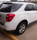 chevrolet equinox 2012 white suv lt flex fuel 4 cylinders front wheel drive automatic 77581
