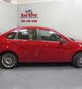 ford focus 2010 red sedan ses gasoline 4 cylinders front wheel drive not specified 75020