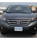 honda cr v 2012 dk  gray suv ex gasoline 4 cylinders front wheel drive 5 speed automatic 77025