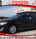 toyota camry 2012 black sedan xle v6 gasoline 6 cylinders front wheel drive automatic 76011