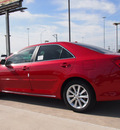 toyota camry hybrid 2012 red sedan xle hybrid 4 cylinders front wheel drive automatic 76011