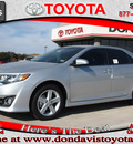 toyota camry 2012 silver sedan se gasoline 4 cylinders front wheel drive automatic 76011
