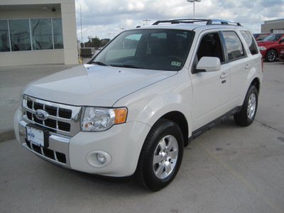 ford escape 2012 white suv fwd 4dr limited flex fuel 6 cylinders front wheel drive automatic 77578