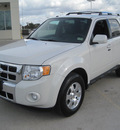 ford escape 2012 white suv fwd 4dr limited flex fuel 6 cylinders front wheel drive automatic 77578