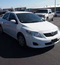 toyota corolla 2010 white sedan le gasoline 4 cylinders front wheel drive automatic 76234