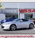 nissan 370z 2009 lt  gray coupe gasoline 6 cylinders rear wheel drive automatic 79119