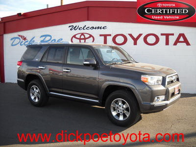 toyota 4runner 2011 gray suv gasoline 6 cylinders 4 wheel drive automatic 79925