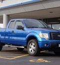 ford f 150 2010 blue stx gasoline 8 cylinders 4 wheel drive automatic 61832