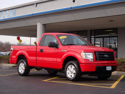 ford f 150 2011 red stx flex fuel 6 cylinders 2 wheel drive automatic 61832