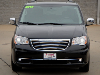 chrysler town country 2013 black van limited flex fuel 6 cylinders front wheel drive automatic 62034
