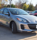 mazda mazda3 2013 silver sedan i sport gasoline 4 cylinders front wheel drive automatic 76210