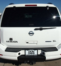 nissan armada 2011 white suv sl flex fuel 8 cylinders 2 wheel drive automatic 76018