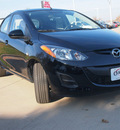 mazda mazda2 2013 black hatchback sport gasoline 4 cylinders front wheel drive standard 76210