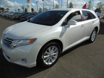toyota venza 2012 pearl white xle gasoline 4 cylinders front wheel drive automatic 34788