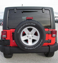 jeep wrangler unlimited 2013 red suv sport gasoline 6 cylinders 4 wheel drive automatic 45840