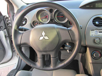 mitsubishi eclipse 2006 silver hatchback gs gasoline 4 cylinders front wheel drive automatic 33884