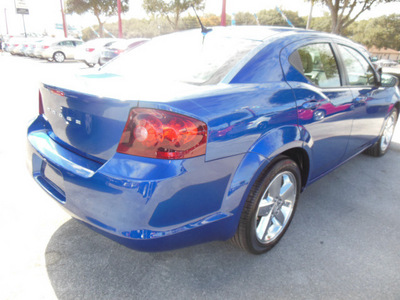 dodge avenger 2013 blue sedan se gasoline 4 cylinders front wheel drive automatic 34731