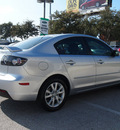 mazda mazda3 2007 silver sedan gasoline 4 cylinders front wheel drive automatic 76011