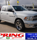 ram 1500 2011 white lone star gasoline 8 cylinders 4 wheel drive automatic 77388
