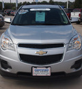 chevrolet equinox 2010 silver suv lt gasoline 4 cylinders front wheel drive automatic 77304