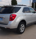 chevrolet equinox 2010 silver suv lt gasoline 4 cylinders front wheel drive automatic 77304