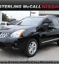 nissan rogue 2013 black sv gasoline 4 cylinders front wheel drive automatic 77477
