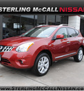 nissan rogue 2013 red sv gasoline 4 cylinders all whee drive automatic 77477