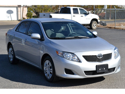 toyota corolla 2009 silver sedan xle gasoline 4 cylinders front wheel drive automatic 76401