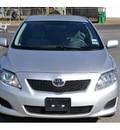 toyota corolla 2009 silver sedan xle gasoline 4 cylinders front wheel drive automatic 76401