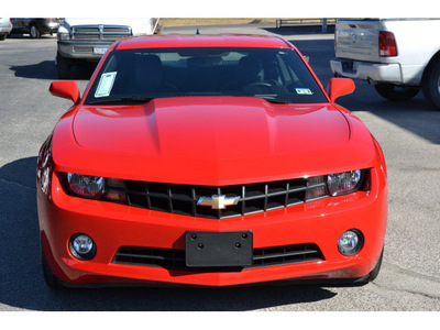 chevrolet camaro 2012 red coupe lt gasoline 6 cylinders rear wheel drive automatic 76401