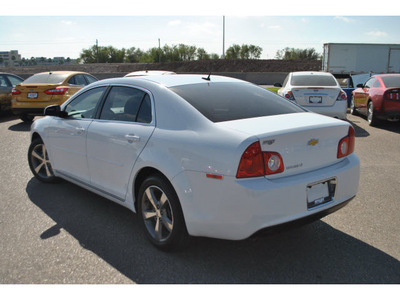 chevrolet malibu 2011 white sedan lt gasoline 4 cylinders front wheel drive automatic 78572