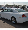 chevrolet malibu 2010 white sedan lt gasoline 4 cylinders front wheel drive automatic 78572