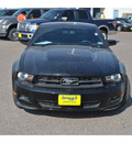 ford mustang 2010 black coupe gasoline 6 cylinders rear wheel drive automatic 78572