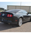 ford mustang 2010 black coupe gasoline 6 cylinders rear wheel drive automatic 78572