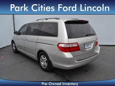 honda odyssey 2005 silver van ex gasoline 6 cylinders front wheel drive 5 speed automatic 75235