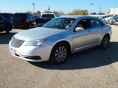 chrysler 200 2011 silver sedan touring gasoline 4 cylinders front wheel drive automatic 78064