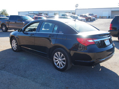 chrysler 200 2012 black sedan touring gasoline 4 cylinders front wheel drive automatic 78064