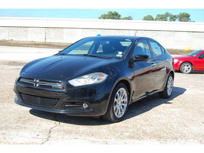 dodge dart 2013 black sedan limited gasoline 4 cylinders front wheel drive automatic with overdrive 77630