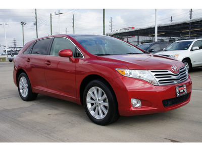toyota venza 2011 red fwd 4cyl gasoline 4 cylinders front wheel drive automatic 77469