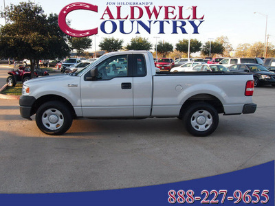 ford f 150 2006 silver pickup truck xl gasoline 6 cylinders rear wheel drive automatic with overdrive 77836