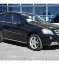mercedes benz m class 2011 black suv ml550 gasoline 8 cylinders all whee drive automatic 78216