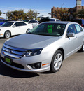 ford fusion 2012 silver sedan se flex fuel 6 cylinders front wheel drive automatic 79407