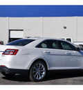 ford taurus 2013 white sedan limited gasoline 6 cylinders front wheel drive automatic 79407