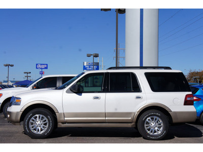 ford expedition 2013 white suv xlt flex fuel 8 cylinders 4 wheel drive 4 speed automatic 79407